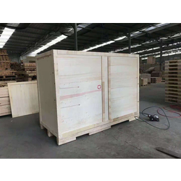 熏蒸木箱加工厂家出口实木载重量大包装箱机械设备