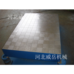广东厂家加工试验T型槽平台现货300高铸铁平板整体浇注
