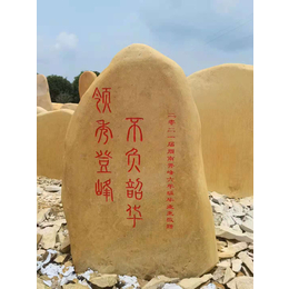 广东揭阳校园毕业季母校纪念石文化石