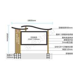 广告宣传栏制作-太原同城速印公司-忻州宣传栏制作