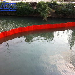 防污溢油PVC固体浮子式围油栏JXY-SWL450