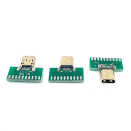 MICRO HDMI夹板<em>母</em><em>座</em>D型口 带板<em>母</em><em>座</em> 铁壳镀金