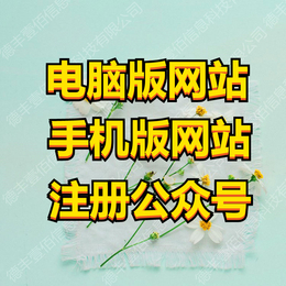 潍坊德丰壹佰 注册申请企业公众号 网站建设 手机版网站建设