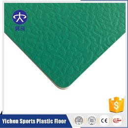 室内足球场PVC运动地板厂家出售宝石纹运动塑胶地板价格