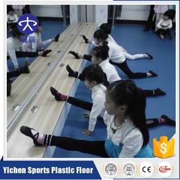 舞蹈室PVC塑胶地板一平方米价格 翼辰PVC塑胶地板价格
