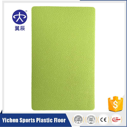 网球场PVC运动地板厂家出售小石纹运动塑胶地板价格