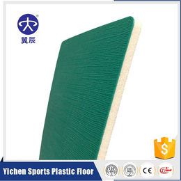 乒乓球场PVC运动地板厂家出售棉麻纹运动塑胶地板价格
