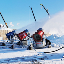 山西垣曲县户外滑雪场移动人工造雪机 游乐场造雪用国产造雪机