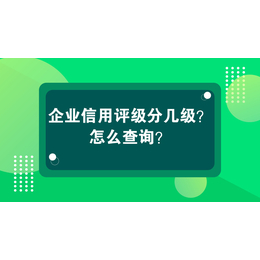 南宁企业信用评级代理公司