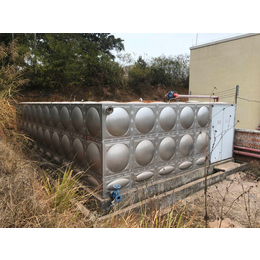 汕尾不锈钢水箱厂家 焊接方形消防水箱304组合式保温水箱价格