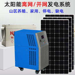 家用小功率2KW太阳能逆变器 2KW太阳能发电系统配套蓄电池