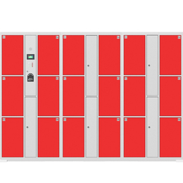 石家庄批发超市寄存柜-条码寄存柜