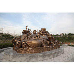 西藏铸铜弥勒佛厂家-怡轩阁雕塑厂-寺庙铸铜弥勒佛厂家