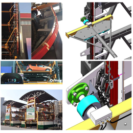 随机移动式充电桩垂直循环立体车库-九路泊车