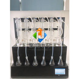 聚同一体化蒸馏仪JTZL-6Y全自动智能蒸馏设备风冷