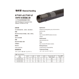 XT1307 T1307-B 600PSI石膏混凝土管 