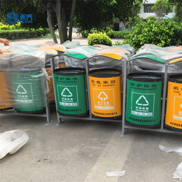 塑料分类环保垃圾桶箱九江德安禾乔厂家