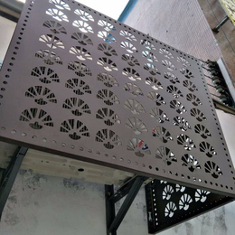 天津雕花铝单板空调保护罩厂家