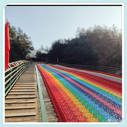 度假村旅游项目 网红彩虹滑道设备七彩滑道供应商设计指导