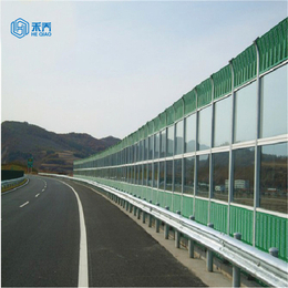 江西禾乔贵溪市厂家声屏障隔音屏高速公路高架桥吸音屏空调外机