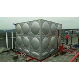 潮阳不锈钢水箱厂家定制做 焊接保温水箱304方形消防水箱价格