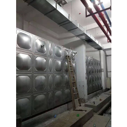乳源不锈钢水箱厂家 焊接式保温水箱304组合方形消防水箱价格