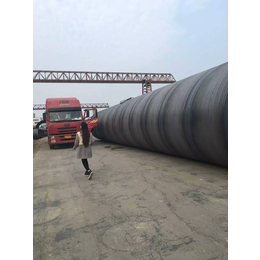 电厂循环水管道用大口径加强筋DN1200螺旋焊管全国配送
