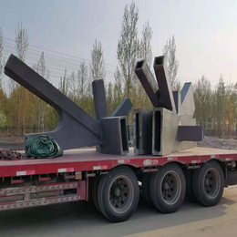 南京机场钢结构铸钢件 雨棚Y型铸钢节点供应