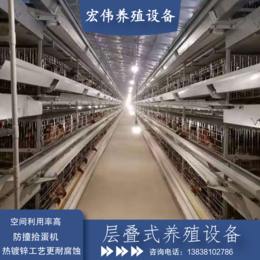 厂家鸡饲料喂料设备 郑州宏伟养殖设备跨斗式上料机械