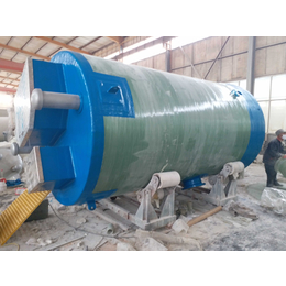 一体化泵站-新乡玻璃钢一体化泵站预制雨污提升泵站