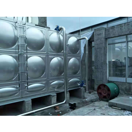 蓬江不锈钢水箱厂家 焊接方形消防水箱304 组合保温水箱价格