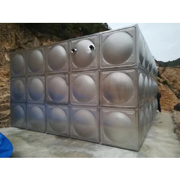 新会不锈钢水箱厂家定制 焊接消防水箱304方形组合保温水箱