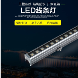 dmx512洗墙灯户外楼体轮廓洗墙灯明可诺led全彩线条灯