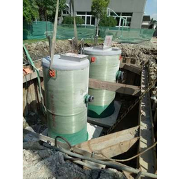 一体化泵站-宿州玻璃钢一体化泵站预制雨污提升泵站