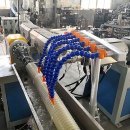 加筋排水管加工设备/PVC塑筋软管生产线/中瑞塑机