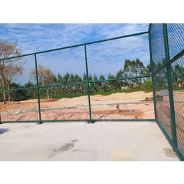 广州市球场围网标准高度 网球场围网尺寸篮球场护栏安装缩略图