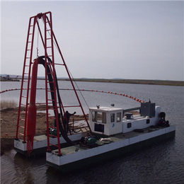 贵州小型抽沙船时产五十吨-都匀分体式抽沙船生产厂家-抽沙船