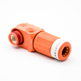 储能连接器8mm200A德索高压大电流橙色款