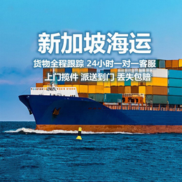 广州至新加坡海运 哪些货可以运