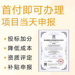广东省三体系认证 iso9001认证办理