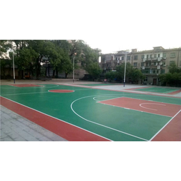 萍乡市上栗硅PU球场篮球场地面铺设好货源好价格