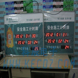 武汉科辰电子安全生产揭示牌