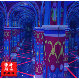 河南异域风情主题系列镜子迷宫定制与设计鼎艺游乐镜子迷宫供应