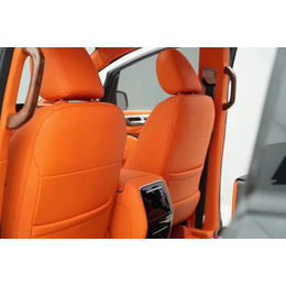 傳旗m8改裝內飾航空座椅搭配烈焰橙色案例