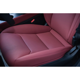 特斯拉model3改裝升級座椅內飾波爾紅方案方案案例