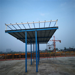 天津南开区工地防护棚安装 钢筋加工棚 钢筋堆放架制作安装
