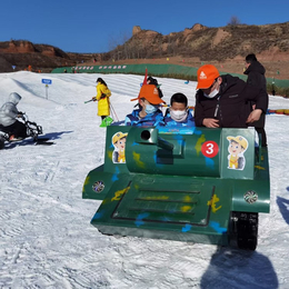 履带式儿童越野坦克车厂家 雪地坦克车价格 防滑防撞