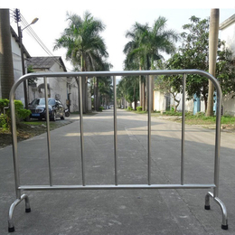 市政交通道路商场学校排队隔离防护栏铁马护栏不锈钢可移动围栏