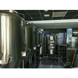 合肥烧烤店日产1500升的精酿啤酒设备价格酿啤酒的设备