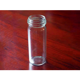  康跃白色透明低硼硅玻璃瓶 瓶口大 硬度高 低硼硅瓶